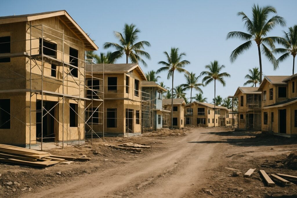 Hawaï : l'UHERO préconise de construire massivement pour débloquer le marché du logement