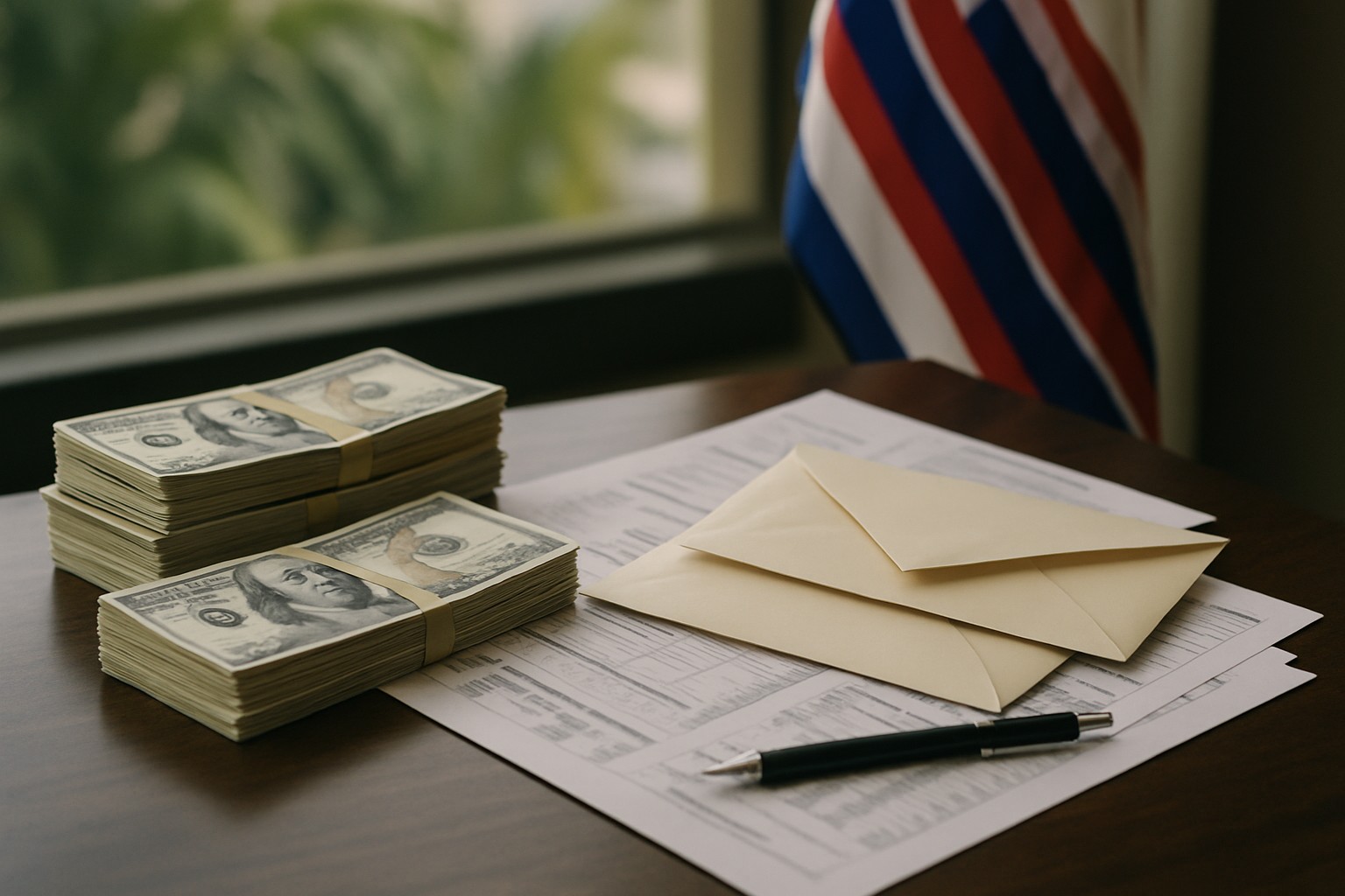 Les candidats du conseil du comté d’Hawaiʻi recoivent des milliers de dollars avant les primaires