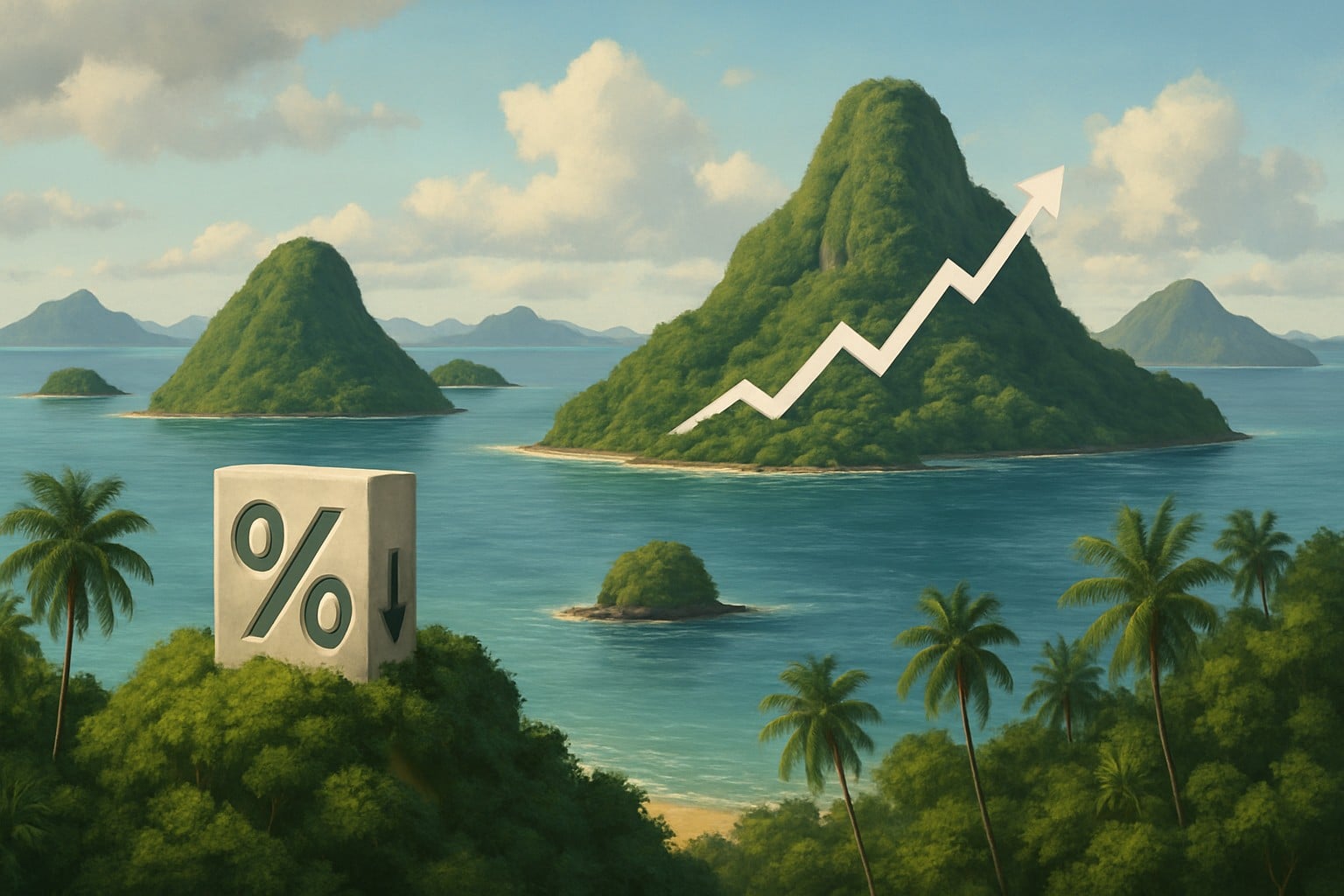 Archipels éloignés : la TVA abaissée à 1 % pour soutenir l’économie