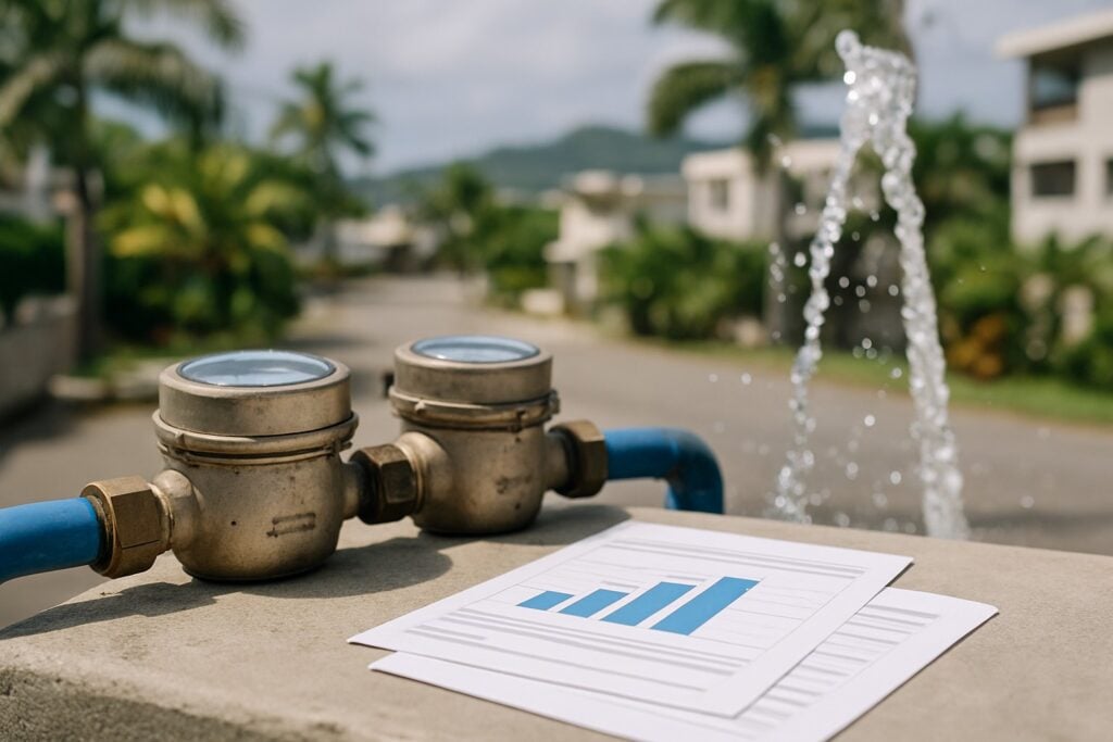 Papeete : une facturation de l'eau par tranches pour favoriser les petits consommateurs