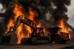 L'équipement d'une compagnie minière visé dans une attaque à l'incendie à Panguna