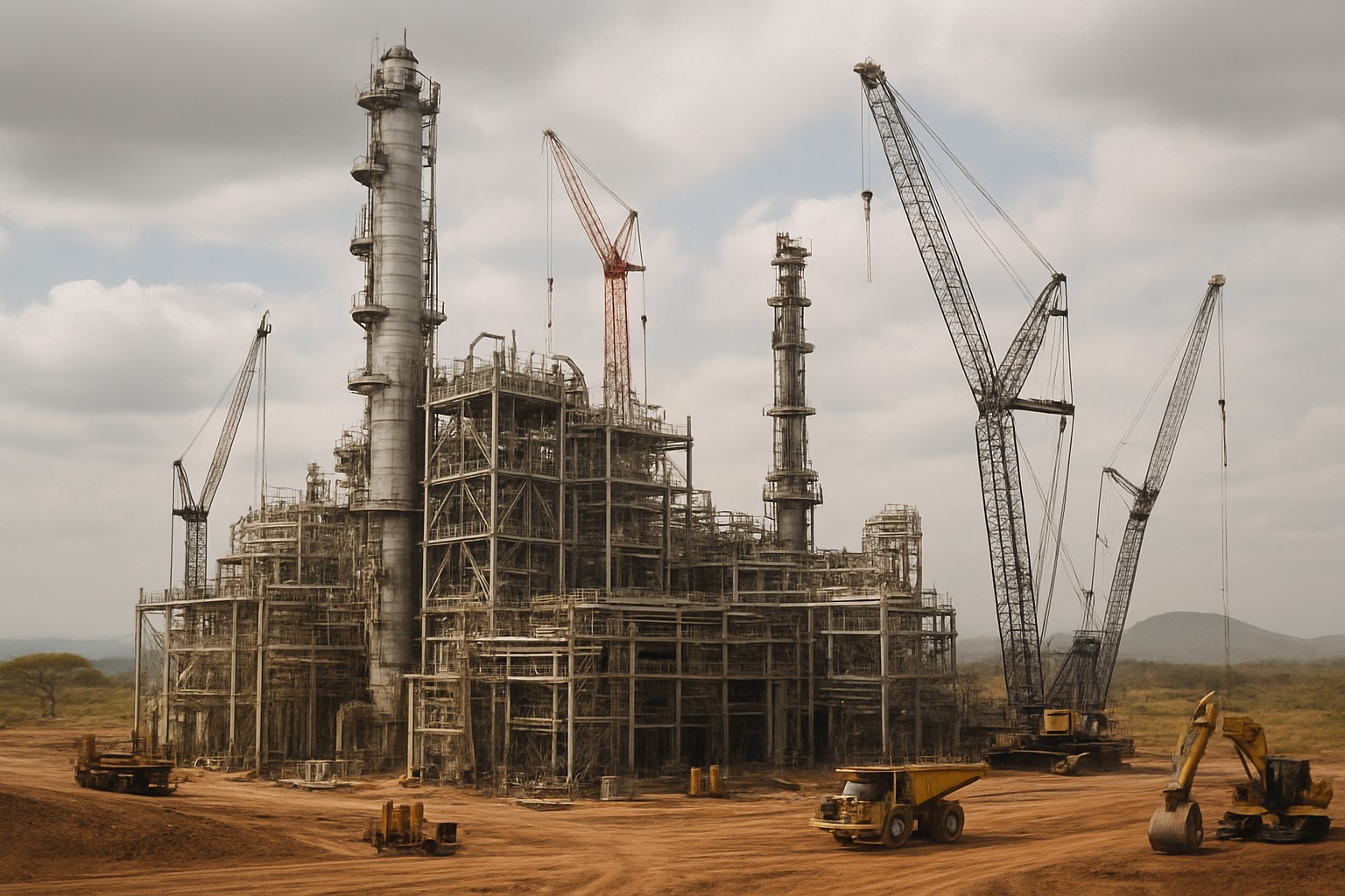 Au Kenya, le lancement en un temps record du chantier de la raffinerie Dangote