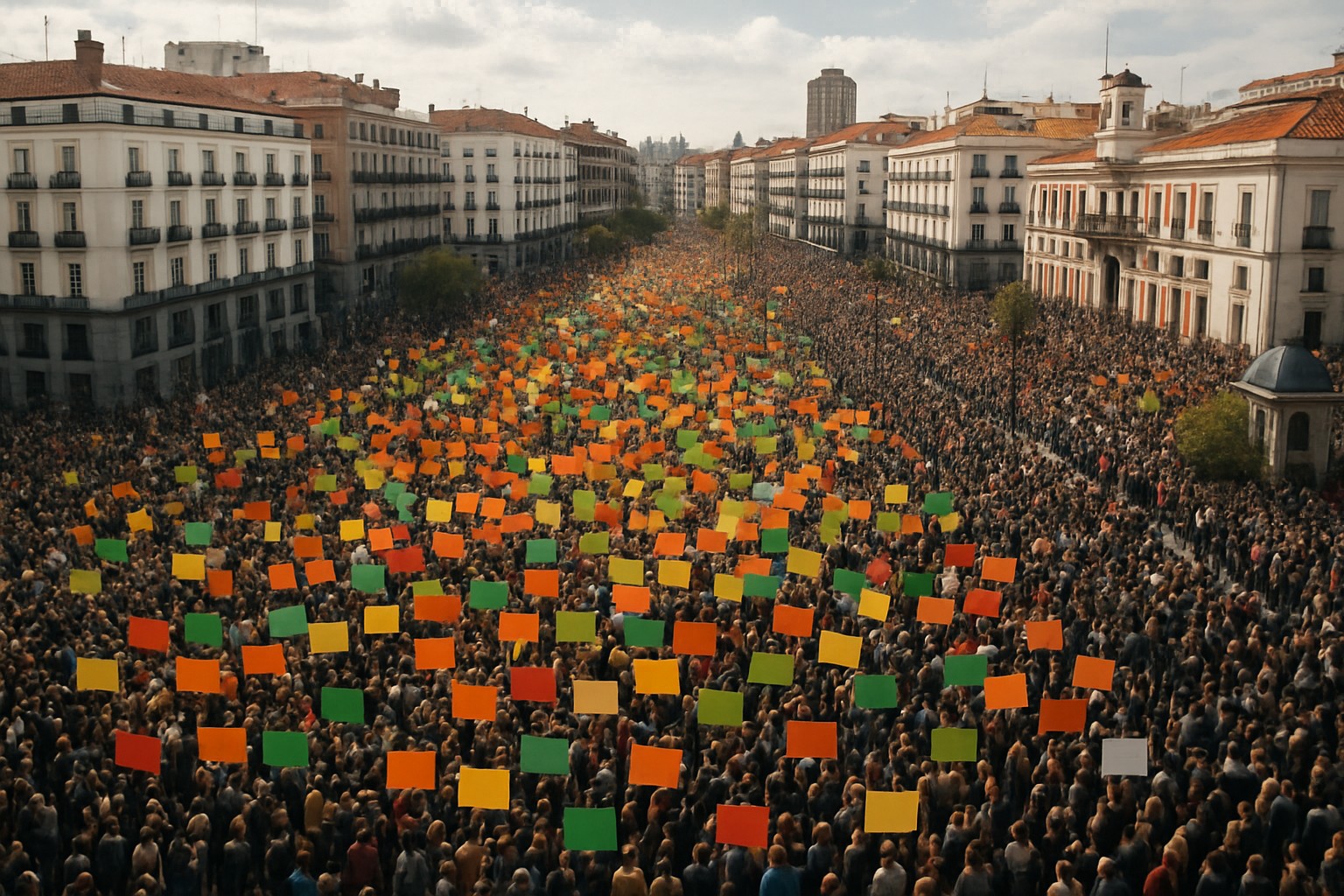 En Espagne, d’immenses manifestations pour le droit au logement à Madrid et dans de nombreuses villes