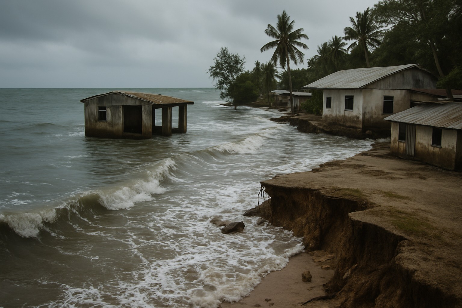 Tuvalu invite les dirigeants à constater la dévastation due au changement climatique